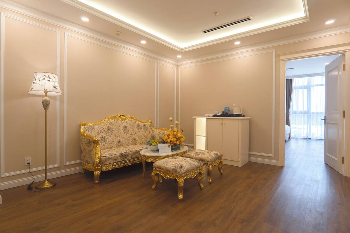 Family Room (LaChateau Family) | Peralatan tempat tidur premium, busa memori, bar mini percuma 