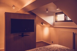 1 makuuhuone, työpöytä, silitysrauta/-lauta, ilmainen Wi-Fi