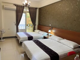 Family Quadruple Room, Balcony, Courtyard View | Free WiFi