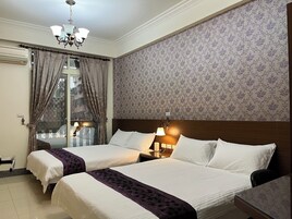 Family Quadruple Room, Balcony, Courtyard View | Free WiFi