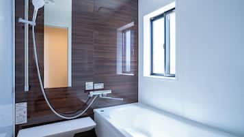 Hair dryer, towels
