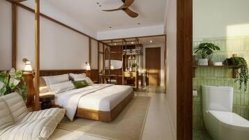 Deluxe Single Room, Balcony, City View | Desk, laptop workspace, free WiFi