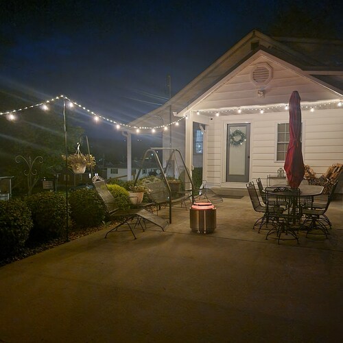 Feel right at home in the Heart of Hermann,  with Trolly pick-up at front door.