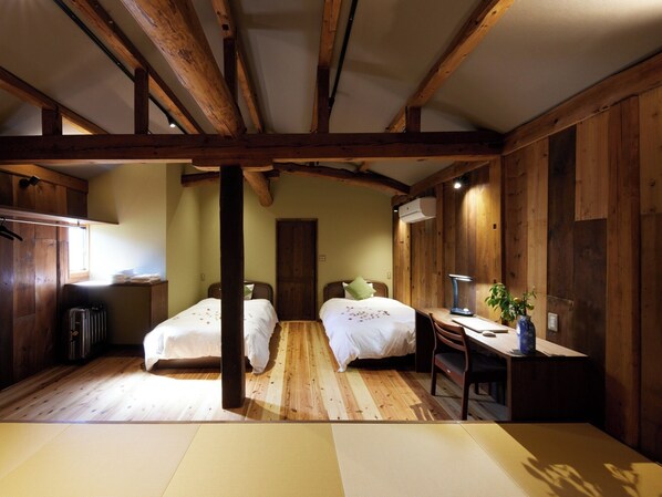 1 chambre, bureau, Wi-Fi gratuit, draps fournis