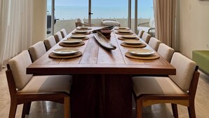 Dining - Your seaside retreat - Apartment available in Telchac, Merida. (Mérida)