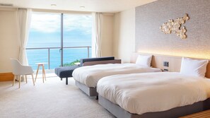 Standard Japanese Western Style Room with Private Bathroom for 5 people, Non Smoking