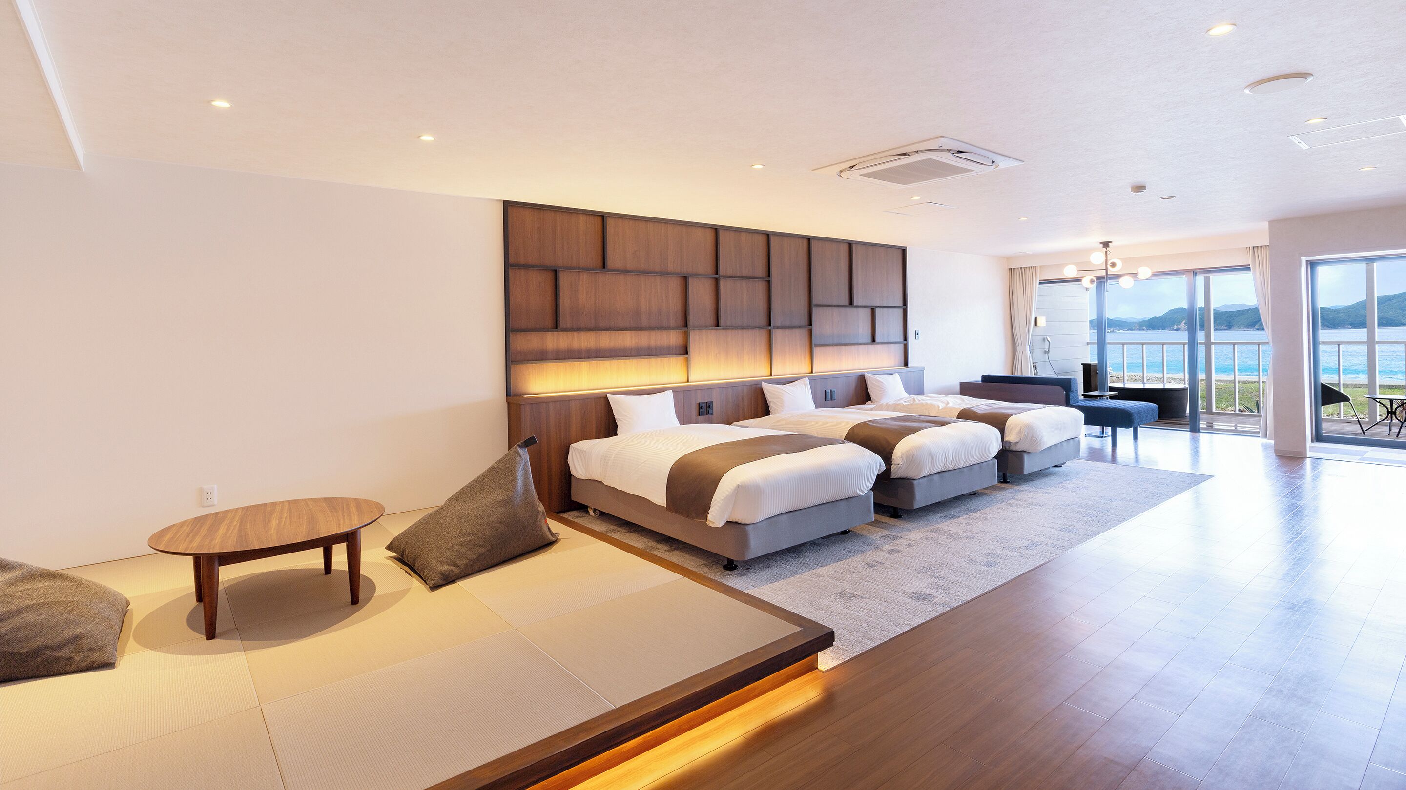 Superior Japanese Western Style Triple Room with Private Open Air Bath, Non Smoking