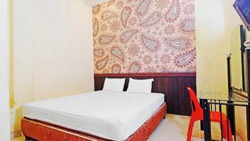 Kamar Standar | Wi-Fi gratis dan seprai linen