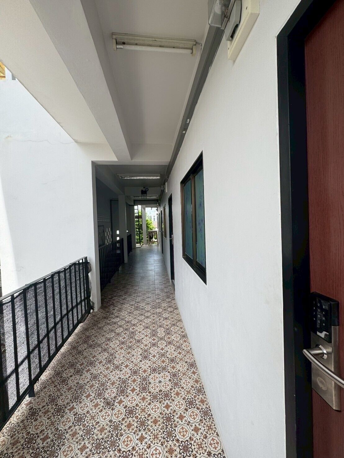 ด้านหน้าที่พัก