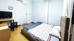 Kamar Double | Tirai kedap cahaya, Wi-Fi gratis, dan seprai linen