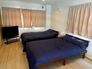 2 chambres, bureau, Wi-Fi gratuit, draps fournis