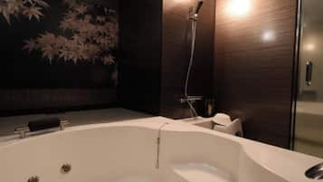 Hair dryer, towels