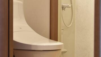 Hair dryer, towels
