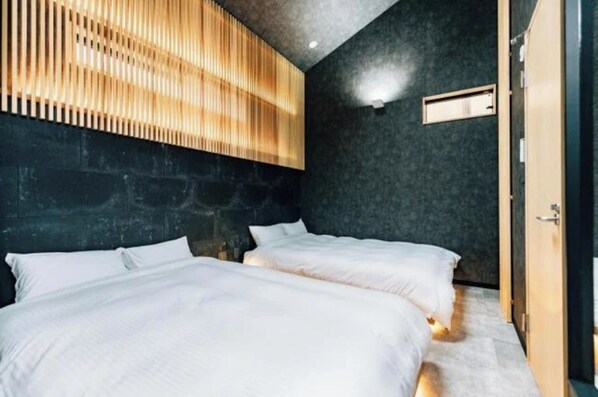 2 habitaciones, escritorio, wifi gratis y ropa de cama 
