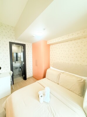 1 chambre, fer et planche à repasser, Wi-Fi, draps fournis