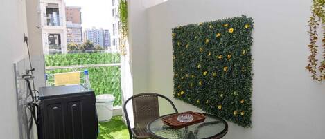 Comfort Apartment, Partial Sea View | Terrace/patio