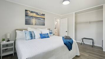 3 bedrooms, iron/ironing board, travel cot, free WiFi