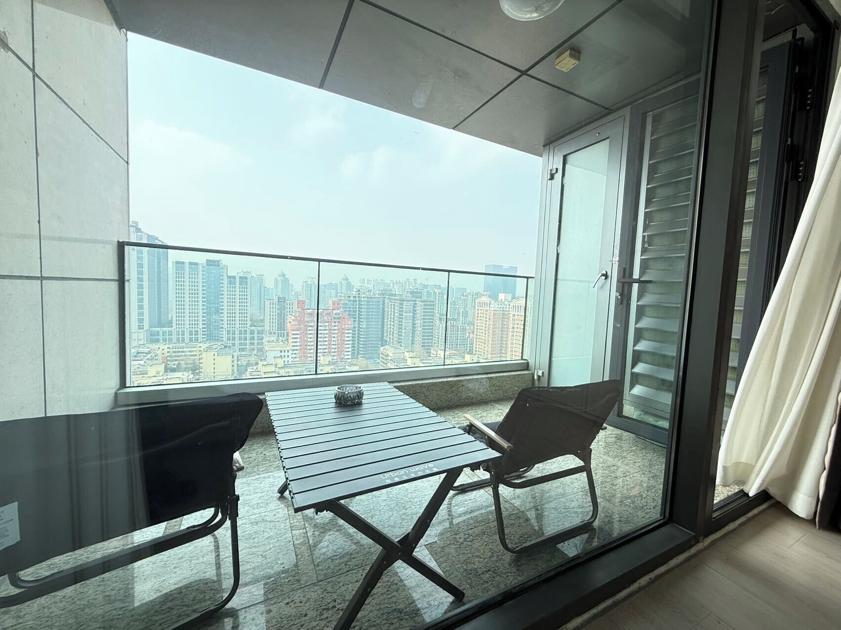 Elite Double Room, 1 Queen Bed, Patio, City View | Terrace/patio