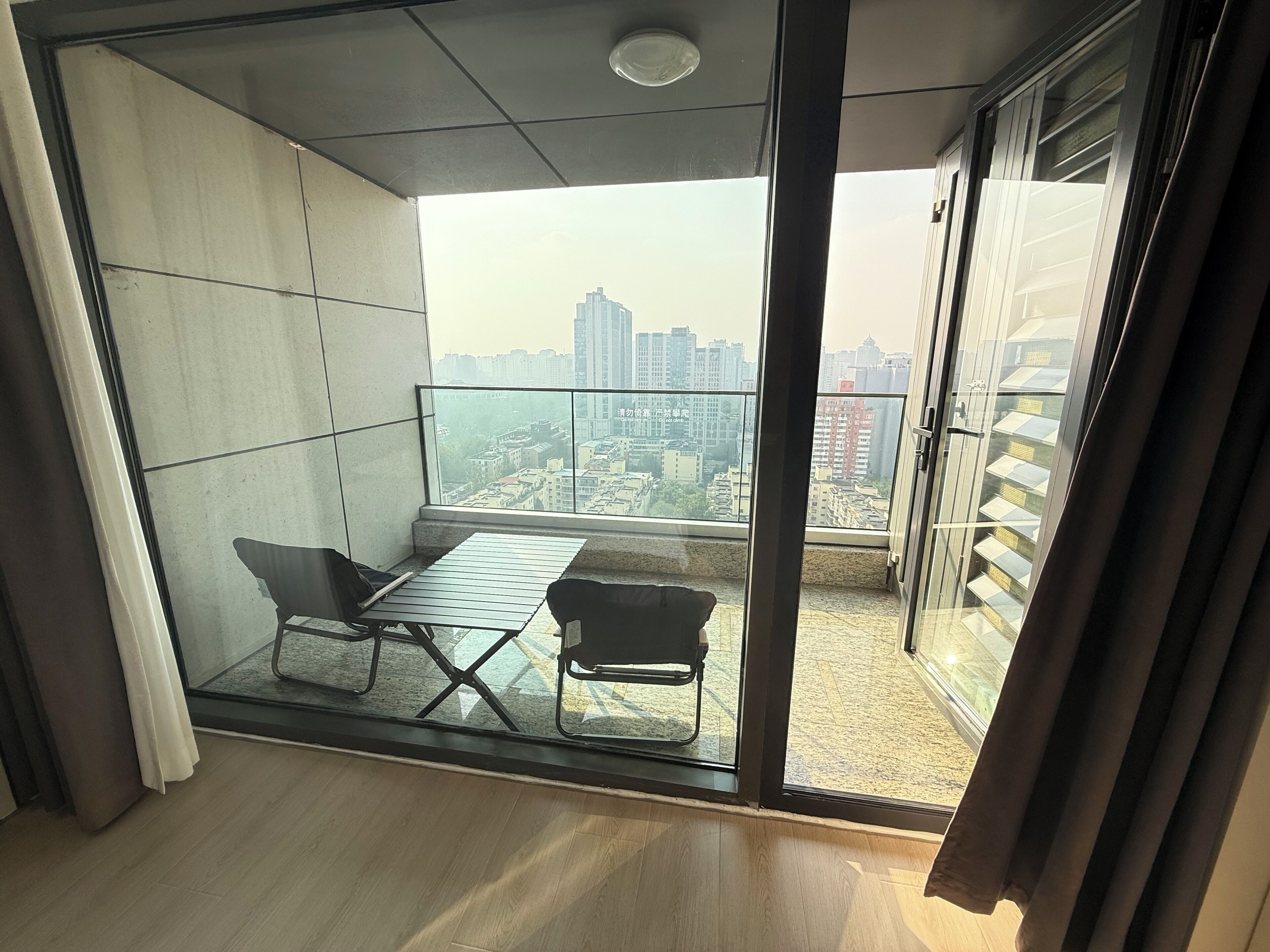 이코노미 더블룸, 파티오, 시내 전망 | 테라스/파티오