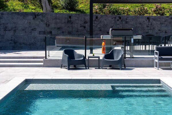 Una piscina climatizada