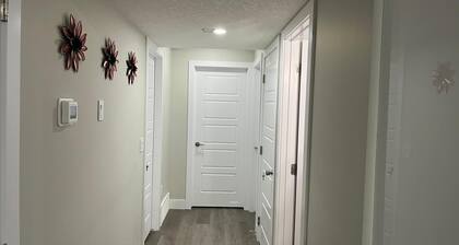 Fully furnished basement suite