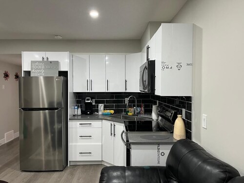 Fully furnished basement suite