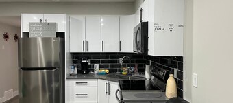 Fully furnished basement suite