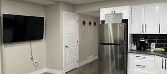 Fully furnished basement suite