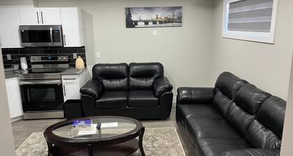 Fully furnished basement suite
