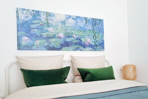 1 多间卧室、熨斗/熨衣板、免费 WiFi、床单