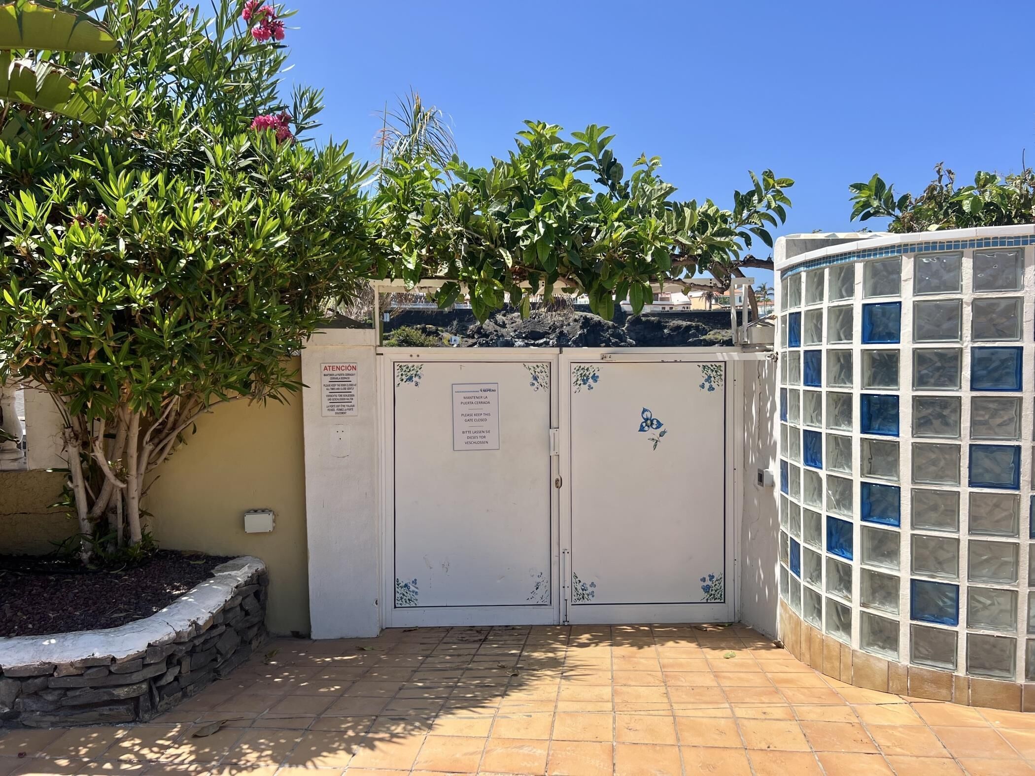 Áreas de la propiedad