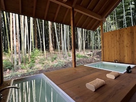 Villa de lujo, balcón, vistas al jardín | Baño