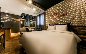 Luxury Suite | Desk, laptop workspace, free WiFi - Hotel sseom (Daejeon)