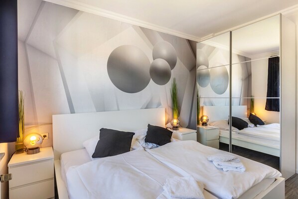 2 Schlafzimmer, WLAN, Bettwäsche