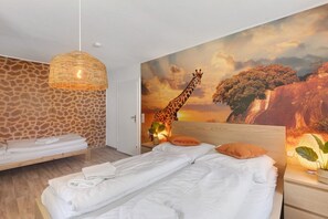 1 bedroom, WiFi, bed sheets, wheelchair access - Bungalow 'Giraffe' with Shared Terrace, Shared Garden and Wi-Fi (Niedenstein)