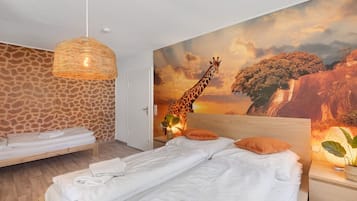 1 多间卧室、WiFi、床单、轮椅无障碍