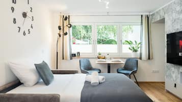 1 habitación y ropa de cama