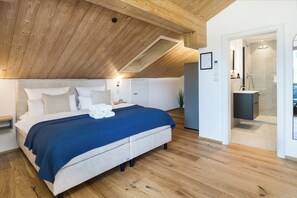 1 sovrum och sängkläder