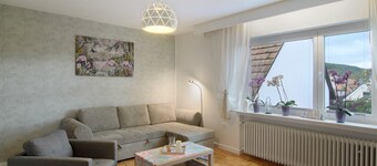 Ferienwohnung 'Ferienwohnung Storchenblick' mit Bergblick, Balkon und Wi-Fi