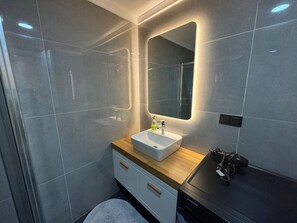 Towels, soap, toilet paper