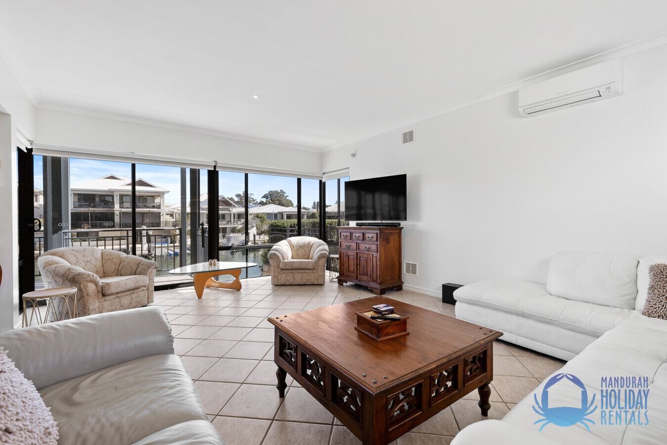 Smart TV, video games, DVD player, books