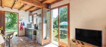 Holiday Home "Gîte Lieuj" with Mountain View, Private Terrace and Wi-Fi