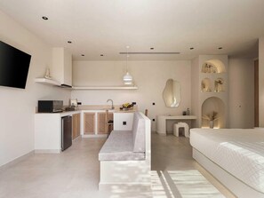 1 dormitorio, tabla de planchar con plancha, cuna de viaje y wifi gratis