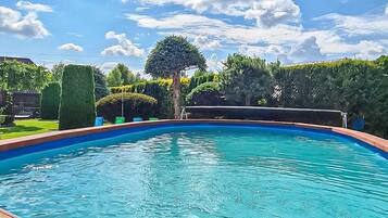 Una piscina riscaldata