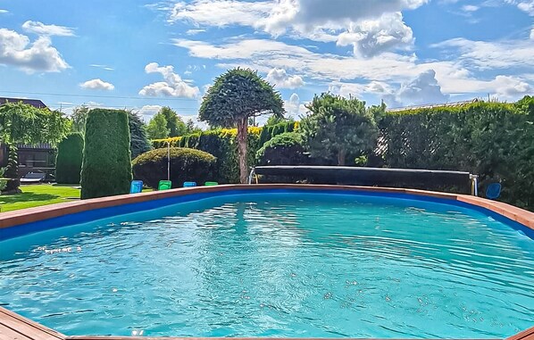 Una piscina climatizada