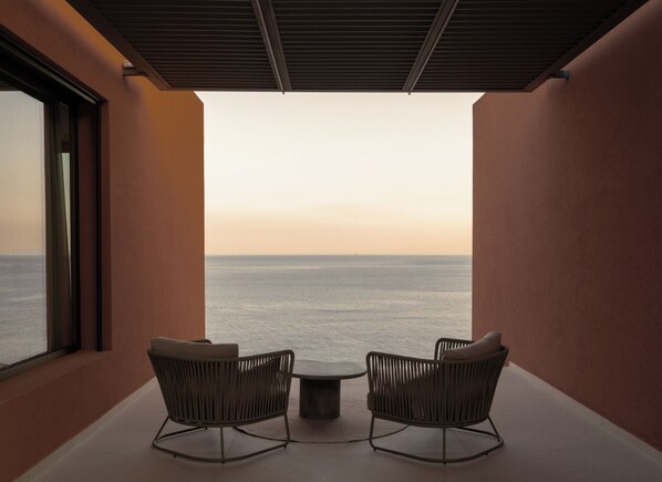 Summer in her Eyes | View from room - Olen Syros (Syros)