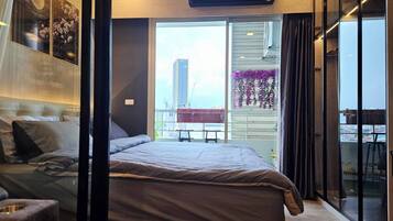 Kondominium, 1 kamar tidur, balkon | 1 kamar tidur
