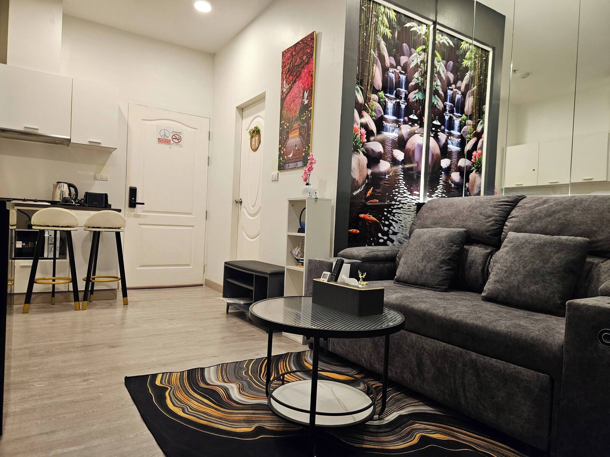 콘도, 침실 1개, 발코니 | 거실