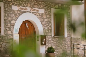 Fassade der Unterkunft