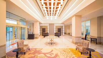 Sala de estar en el lobby